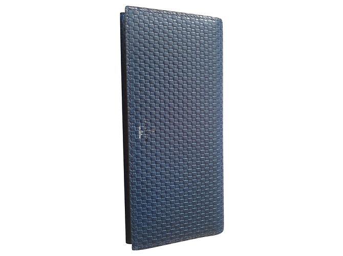 Lanvin Leather Wallet Turquoise