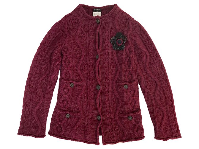 Chanel Cardigan / giacca in cashemere di Parigi-Edimburgo Cachemire  ref.125276