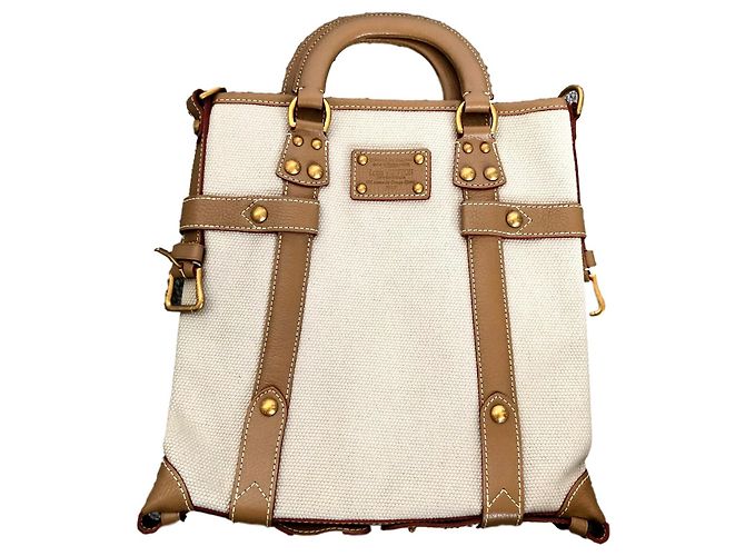 Louis Vuitton TRIANON peso pluma vertical Beige