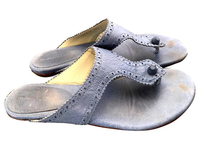 Sandali Balenciaga in pelle lavanda