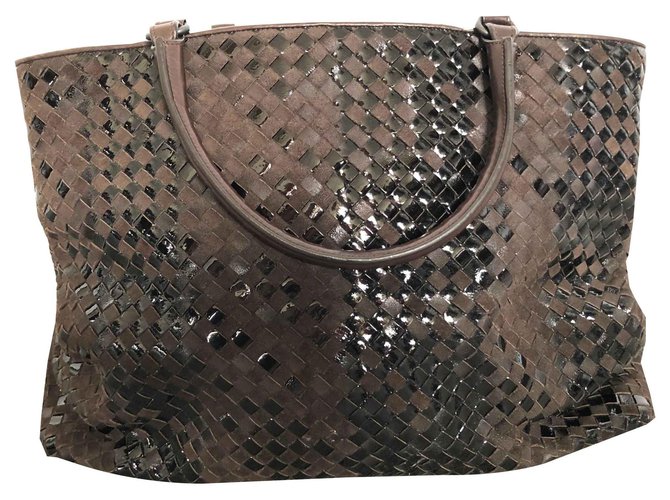 Bottega Veneta Handbags Brown Leather  ref.125352
