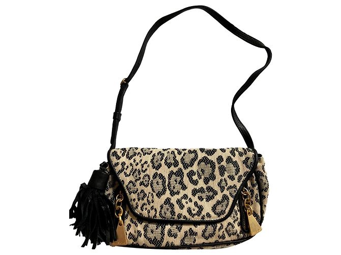 Borsa See by Chloé Leopard Print in Jacquard Stampa leopardo