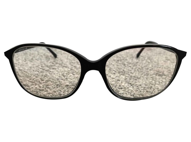 Chanel Des lunettes de vue Noir  ref.125410