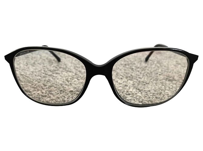 Montura de gafas Chanel negra Negro