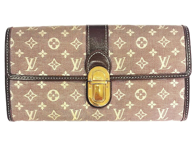 Louis Vuitton Wallets Pink Leather  ref.125816
