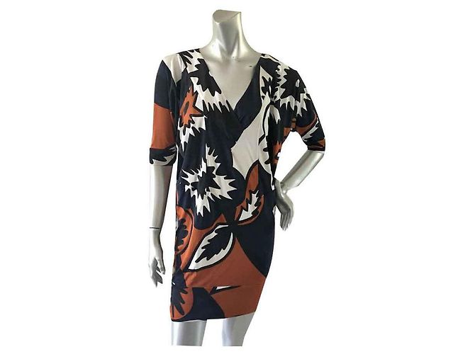 Abito Diane Von Furstenberg Venus in seta Multicolore