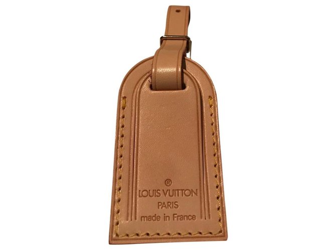 Louis Vuitton KEYRING OR ADDRESS HOLDER Leather  ref.126063