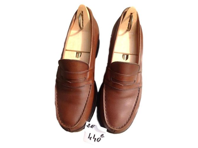 Mocassini J.M. WESTON in pelle Caramello