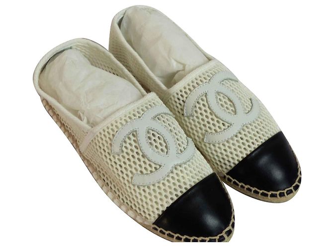 Chanel Espadrilles Weiß
