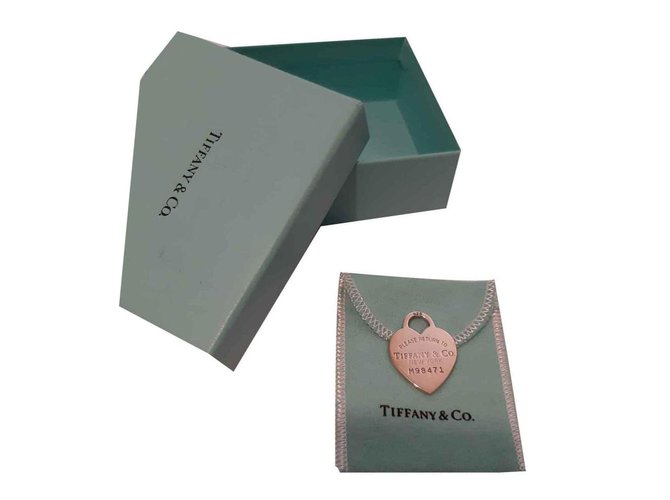 Tiffany & Co Anhänger halsketten Silber Geld  ref.126511