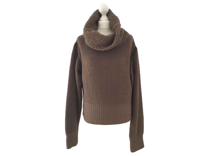 Hermès Knitwear Brown Cashmere  ref.126770