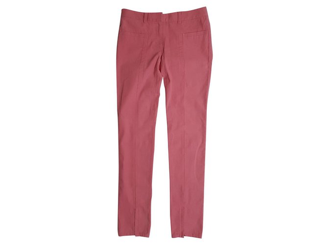 3.1 Phillip Lim Pantalons, leggings Coton Elasthane Rose  ref.126850