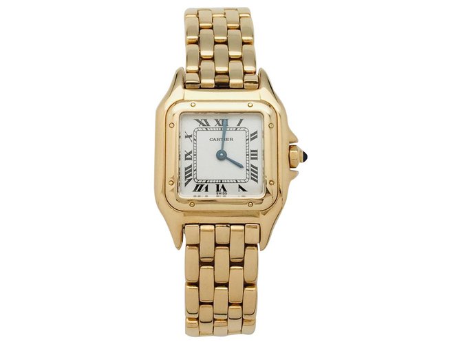 Modello di orologio Cartier "Panther" in oro giallo.  ref.126960