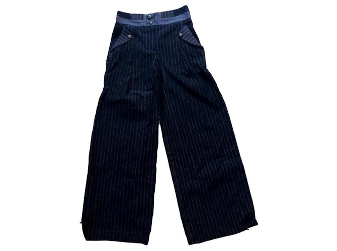 Kenzo flare pants Black Velvet  ref.127021