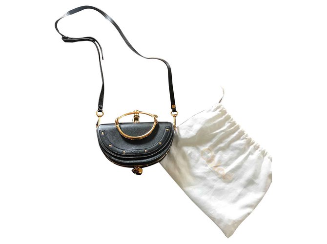 Chloé Small Nile Bracelet Handle Bag - Black Handle Bags, Handbags