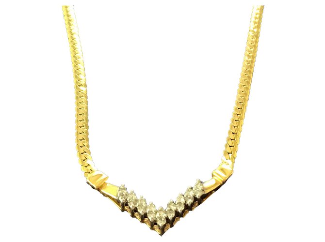 Autre Marque Necklaces Golden Yellow gold  ref.127131