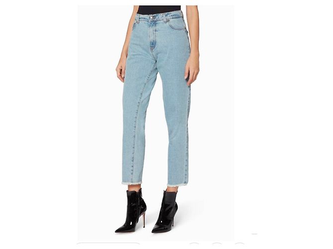 Magda Butrym Cortar jeans de algodão