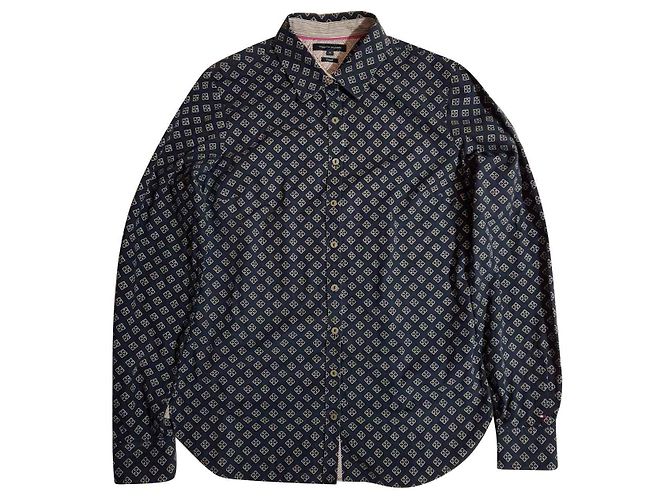 Camisa Tommy Hilfiger de algodón de manga larga M Multicolor