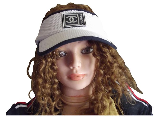 Chanel boné Branco