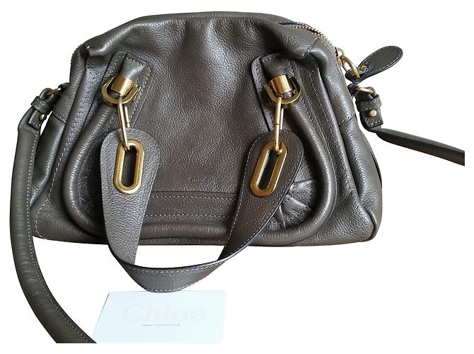 Chloé Paraty Bronzo Pelle