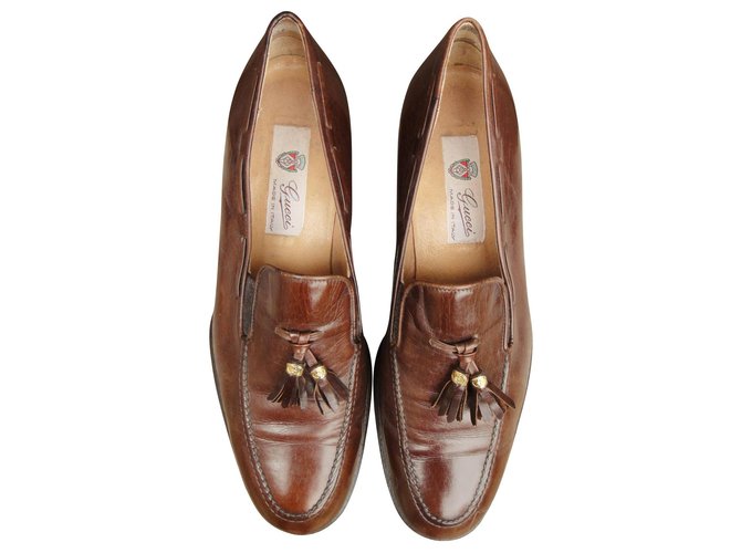 gucci vintage loafers