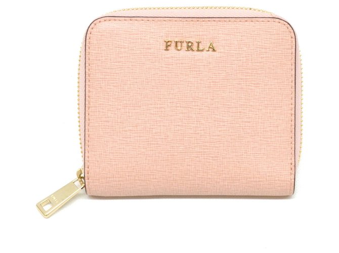 Furla Coin Case Pink Leather  ref.127549