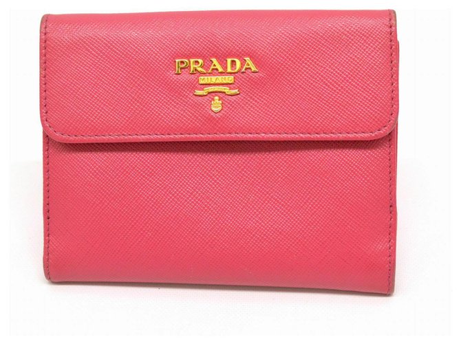 Prada Saffiano Pink Leather  ref.127598
