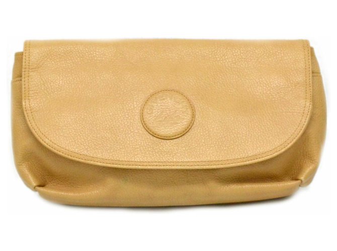 Givenchy Pochette Beige Leather  ref.127627