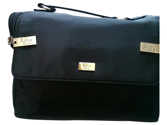 Dior Purses, wallets, cases Black Nylon  ref.127744