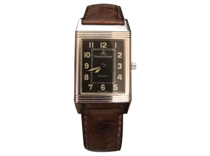 Jaeger Lecoultre Fine watches Brown Leather  ref.127763