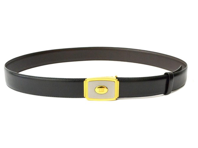 Alfred Dunhill dunhill Belt Golden Leather  ref.127911