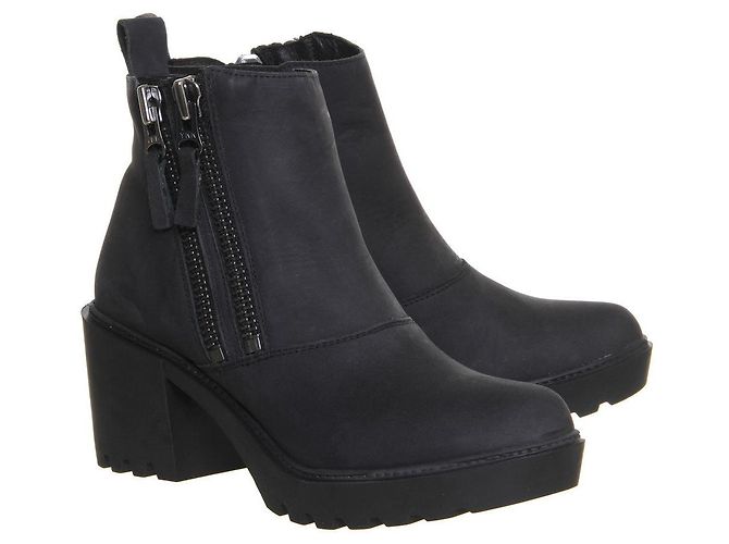Office London Stiefeletten Schwarz