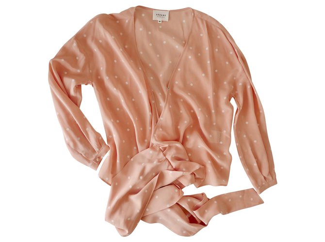 SéZane sezane silk blouse Pink  ref.128333