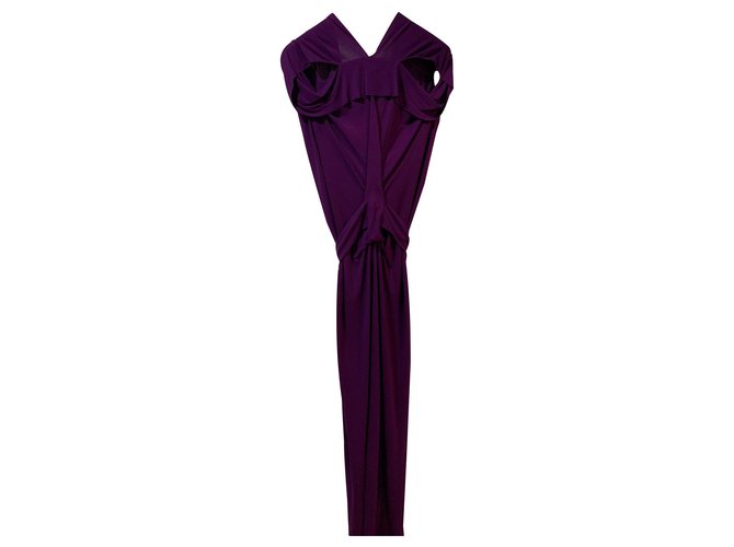 Roland Mouret Dresses Purple Cotton  ref.128471