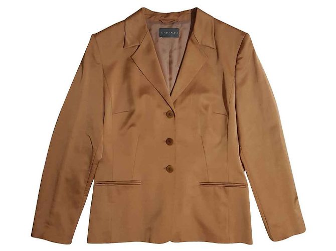 Autre Marque Blazer Sandra Pabst de lã e viscose