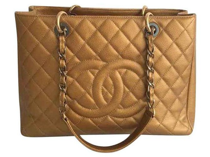 Chanel GST Golden Leather  ref.128662