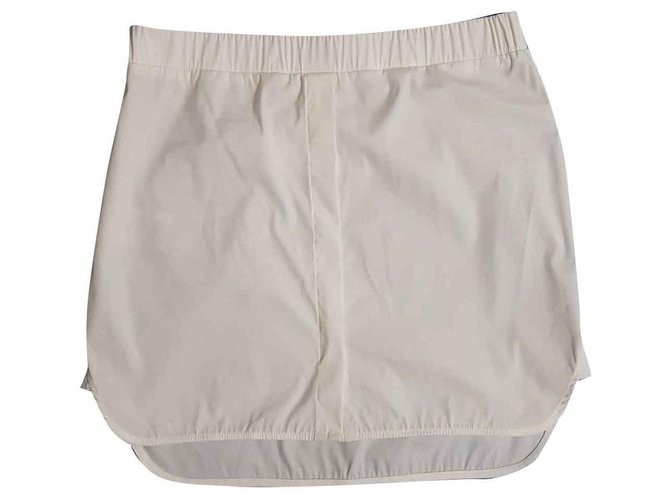 Neil Barrett Skirts White Cotton Polyamide  ref.128692