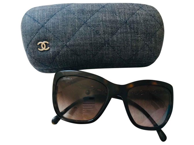 Chanel Gafas de sol Castaño  ref.128716