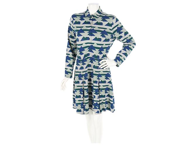 Vestido Rachel Roy de algodão e poliéster XL Multicor