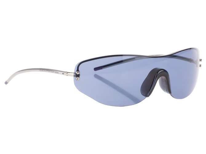 Gafas de sol "Louis Vuitton Cup 2000"En muy buena forma! Azul Plástico  ref.128790