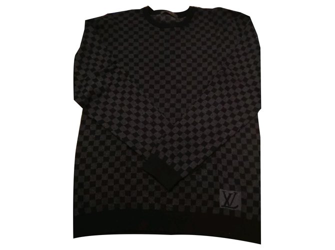Louis Vuitton Pullover Schwarz ref.128914 - Joli Closet