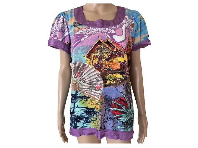 Autre Marque Top de algodón Artacapea Multicolor