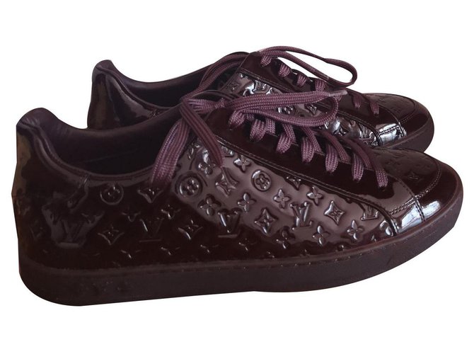 Louis Vuitton Sneakers LV Prune Patent leather  ref.129173