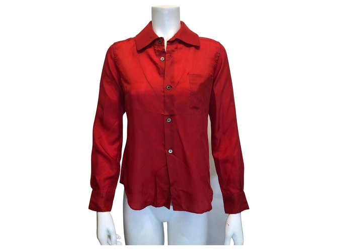 Comme Des Garcons Shirt Like Boys Red  ref.129221