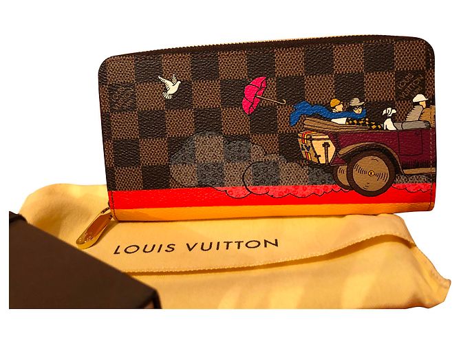 Cartera Louis Vuitton Evasion Zippy Edición Limitada Multicolor