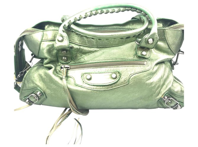 balenciaga city green