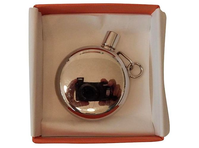 Hermès GM PALLADIÉ FLACON DURANTE Argento