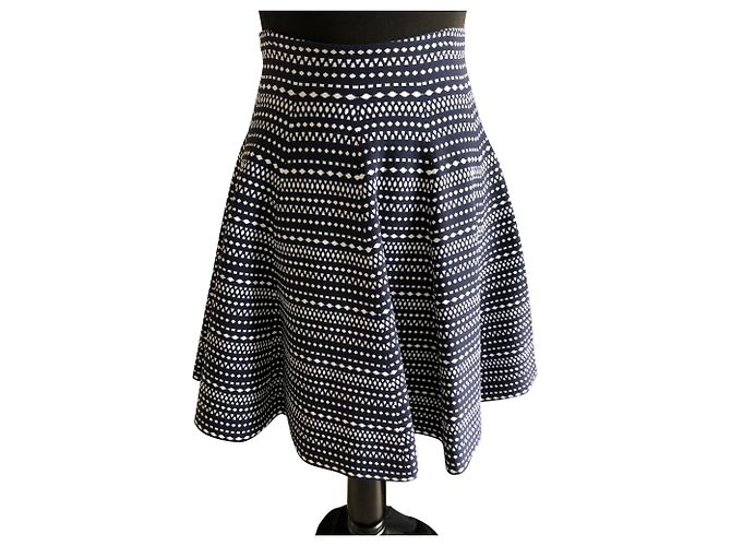 Alaïa Rock Dunkelblau Stretch Form