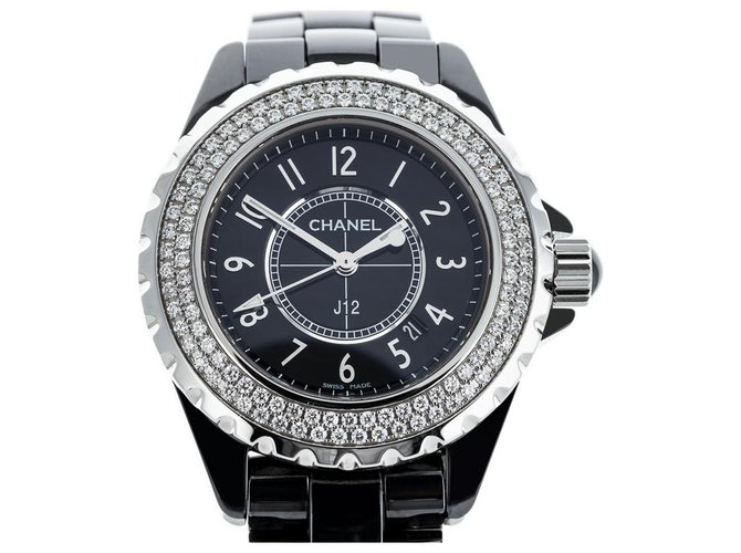 Chanel Relógios finos Preto  ref.129633