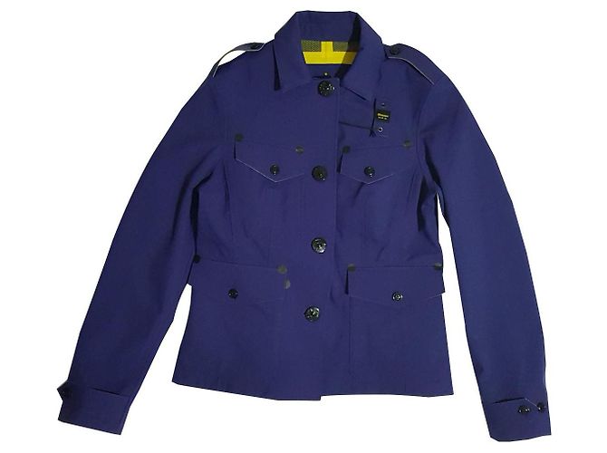 Blauer Bronx Jacke Blau